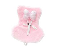 NHQZ Chaise de sécurité pour jouets en peluche Mini boîte de rangement portable en acrylique interchangeable et compatible avec 1abubu modèle Have a Sit,Coussins, sièges (Rose)