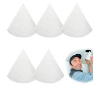 NHQZ Juego de 5 filtros cónicos DN 125 G4, filtros de ventilación para sistemas de ventilación, compatibles con Zehnder, Helios, Nibe, Wolf, Vallant, Maico, Stiebel Eltron, Pluggit, válvulas de escape