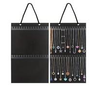 NHQZ Rollo de Almacenamiento de Joyas Colgantes, Organizador de Collares para Cadenas de Joyas, 1 Pieza