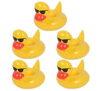 NHQZ Soporte Inflable para Bebidas,5 Piezas Flotador Inflable Posavasos para Bebidas,soporte para bebidas junto a la piscina,Soporte Flotante de Baño para Fiesta de Piscina Playa