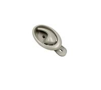Nhsijpo Manilla Interior Automóvil para Chino para Coche De Marca para Lifan para Foison Manija Interior Puerta Delantera Lado Izquierdo Derecho Gris Escalón(Left)