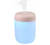 Nhujevkom Humidificador Para Plantas, Humidificador Portátil USB para Plantas con Luz Nocturna, Para Hogar Viajes Mesilla Noche Adultos Niños Diseño Compacto