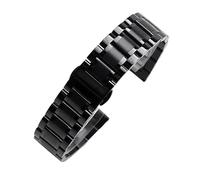 NHYHEHMR 20 22 mm de banda de acero inoxidable Banda de reloj Metal Store Fit para GT-2-3-Pro 46m Fit para Galaxy Fit para Amazfit GTR Men Women Bracelet
