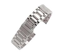 NHYHEHMR 20 22 mm de banda de acero inoxidable Banda de reloj Metal Store Fit para GT-2-3-Pro 46m Fit para Galaxy Fit para Amazfit GTR Men Women Bracelet