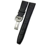 NHYHEHMR 20mm 21mm 22mm Cowhide Watch Band Replacement for Porotfino Family 'S Watches Strap Folding Buckle