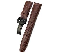 NHYHEHMR 20mm 21mm 22mm Cowhide Watch Band Replacement for Porotfino Family 'S Watches Strap Folding Buckle