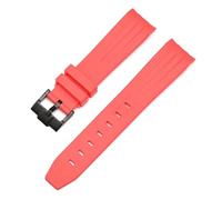 NHYHEHMR 20mm 22mm 21mm Rubber Watch Band For Strap Brand Watchband Men Replacement Wrist Watch Accessories