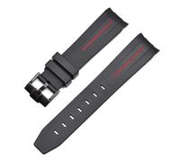 NHYHEHMR 20mm 22mm 21mm Rubber Watch Band For Strap Brand Watchband Men Replacement Wrist Watch Accessories