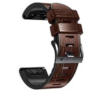 NHYHEHMR 22 26MM Leather Silicone Watch Band Straps For Fenix 6X 6 Pro 7X 7 5 5X Plus Smartwatch Easyfit Wristband Bracelet Correa