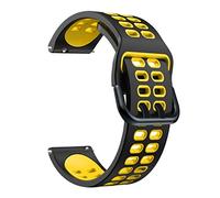 NHYHEHMR 22 mm Silicone Correa Wrist Band for Coros Apex Pro/APEX 46 mm Strap Bracelet for Polar Vantage M2/Grit X Pro Bracelet Watch Strap (Colour E, 22 mm Universal