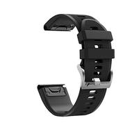 NHYHEHMR 22mm 26mm Watch Strap For Fenix 7 7X 5 6 5X 6X Pro Plus 3 HR EPIX Gen 2 Sapphire Silicone Smartwatch Wrist Band