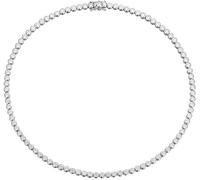 NHYHEHMR Collier moissanite 0,3 carat pour femme Couleur D VVS1 Clarté S925 Argent sterling Collier Moissanite Diamant Collier pour femmes 38-45 cm