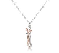 NHYHEHMR Girl Hug Necklace & Choker - Men & Women's Hug Pendant Chain - Couple's Necklace Gifts