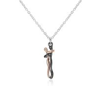 NHYHEHMR Girl Hug Necklace & Choker - Men & Women's Hug Pendant Chain - Couple's Necklace Gifts