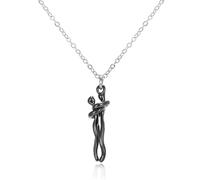 NHYHEHMR Girl Hug Necklace & Choker - Men & Women's Hug Pendant Chain - Couple's Necklace Gifts
