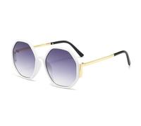 NHYHEHMR Nuevas gafas de sol hexágono de 2025 Mujeres Irregulares Glases Sol Glases Hombres que conducen sombras de pesca UV400 Luxury