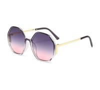 NHYHEHMR Nuevas gafas de sol hexágono de 2025 Mujeres Irregulares Glases Sol Glases Hombres que conducen sombras de pesca UV400 Luxury