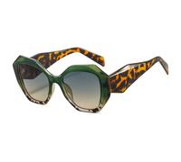NHYHEHMR Nuevo 2025 Gafas de sol cuadradas de gran tamaño para mujeres Gafas de gafas vintage Sun Men Shades Masculino Uv400