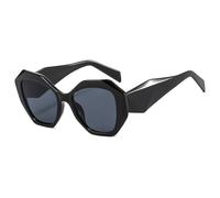 NHYHEHMR Nuevo 2025 Gafas de sol cuadradas de gran tamaño para mujeres Gafas de gafas vintage Sun Men Shades Masculino Uv400
