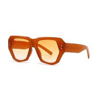 NHYHEHMR Nuevo 2025 Gafas de sol remachadas Fashion Street Shot Gafas de sol retro UV400