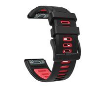 NHYHEHMR Quick Easy Fit Silicone Replacement Strap For Fenix 7 7X 6 6X Forerunner 935 945, Approach S60 S62, Descent Mk1 Mk2 Mk2i Watch 26 22mm Wristband