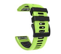 NHYHEHMR Quick Easy Fit Silicone Replacement Strap For Fenix 7 7X 6 6X Forerunner 935 945, Approach S60 S62, Descent Mk1 Mk2 Mk2i Watch 26 22mm Wristband