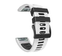 NHYHEHMR Quick Easy Fit Silicone Replacement Strap For Fenix 7 7X 6 6X Forerunner 935 945, Approach S60 S62, Descent Mk1 Mk2 Mk2i Watch 26 22mm Wristband