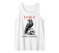 Ni Dieu Ni Maitre No Kings Pro Democracy Anti Fascism Resist Camiseta sin Mangas