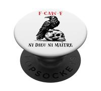 Ni Dieu Ni Maitre No Kings Pro Democracy Anti Fascism Resist PopSockets PopGrip Adhesivo