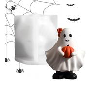 Ni Halloween,ni Fantasma reutilizables para manualidades - de silicona aterradora para resina y para arte y manualidades, fundición de resina y jabón de yeso