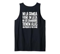 Ni la Comida Viene en Lata ni Los Camareros Tienen Alas 2025 Camiseta sin Mangas