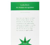 Ni Puedo Ni Quiero (RELATOS)