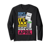 Ni Siquiera preguntes Que no Puedo es Temporada de impuestos Mi Vida currículum Abril Manga Larga