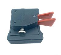 NI730A - Llave CW automática para telégrafo con código morse, radio de onda corta y estación de jamón, contactos chapados en plata, espacio ajustable, cuerpo pesado, salida de 3,5 mm, base de goma