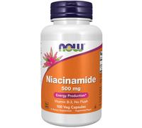 NIACINAMIDA 100 Cápsulas 500 mg De Now Foods
