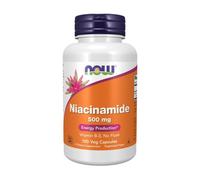 Niacinamida (B3) NOW, 500 mg (100 cápsulas)