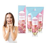 Niacinamide Whitening Toothpaste for Adults - Teeth Whitening with Gentle Mint for Fresh Breath and Stain Removal, Safe for Enamel - Long-Lasting Freshness, Sensitive Teeth Safe, 120g (3 PCS)