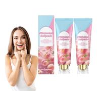 Niacinamide Whitening Toothpaste for Adults - Teeth Whitening with Gentle Mint for Fresh Breath and Stain Removal, Safe for Enamel - Long-Lasting Freshness, Sensitive Teeth Safe, 120g (2 PCS)