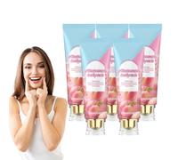 Niacinamide Whitening Toothpaste for Adults - Teeth Whitening with Gentle Mint for Fresh Breath and Stain Removal, Safe for Enamel - Long-Lasting Freshness, Sensitive Teeth Safe, 120g (5 PCS)