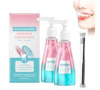 Niacinamide Whitening Toothpaste - Niacinamide Intensive Toothpaste, Stain Removal Natural, Fresh Breath, Taking Care of Oral Health 100g (2)