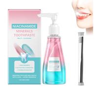Niacinamide Whitening Toothpaste - Niacinamide Intensive Toothpaste, Stain Removal Natural, Fresh Breath, Taking Care of Oral Health 100g (1)