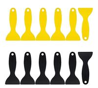 Niaciswe Espátula Plástica 12 Piezas Espátula Impresora 3D Espátulas Pintura Pared Espátulas Pladur Espatulas Masilla Raspador Pintura Cuchillo Masilla Espátulas de Plástico para Masilla Pintado