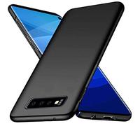 NiaCoCo Compatible con Funda Samsung Galaxy S10 Silicona para PC A Prueba de choques Ultra Delgado Anti-rasguños Estuche Protector para Samsung Galaxy S10-Negro