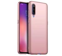 NiaCoCo Compatible con Funda Xiaomi Mi 9 SE Silicona para PC A Prueba de choques Ultra Delgado Anti-rasguños Estuche Protector para Xiaomi Mi 9 SE-Oro Rosa