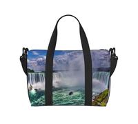 Niagara Falls - Bolsa de viaje cruzada de mano con un solo hombro, bolsa de deporte y fitness, bolsa de equipaje de viaje