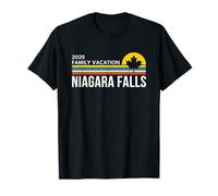 Niagara Falls Canada Family Vacation 2025 Vintage Souvenirs Camiseta