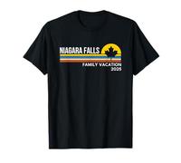 Niagara Falls Canada Family Vacation 2025 Vintage Souvenirs Camiseta