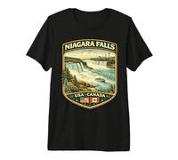 Niagara Falls Canada Niagara Falls Tourist Canada Familia Camiseta Premium