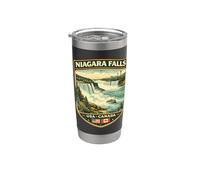 Niagara Falls Canada Niagara Falls Tourist Canada Familia Vaso térmico de acero inoxidable de doble pared