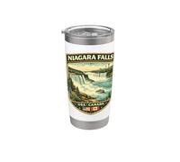 Niagara Falls Canada Niagara Falls Tourist Canada Familia Vaso térmico de acero inoxidable de doble pared